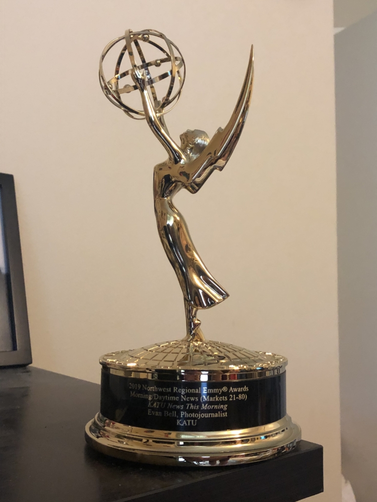 Evan Bell Emmy Award